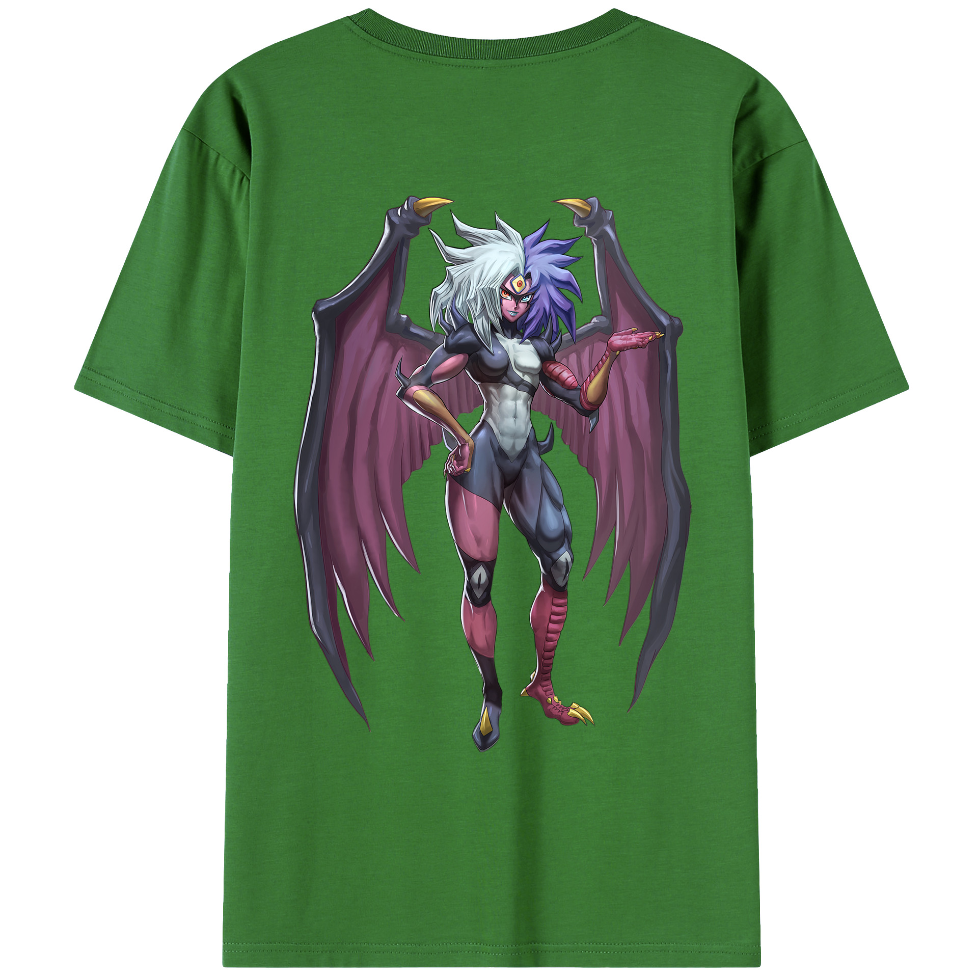 （画像用） 遊☆戯☆王 Yu-Gi-Oh! レディース半袖Tシャツ(バックプリント)